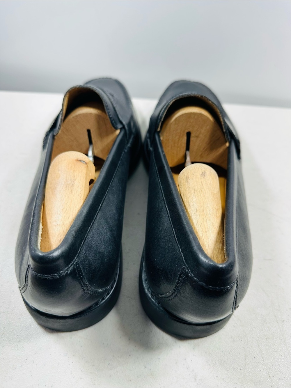 Johnston & Murphy Men’s 10,5M Brown Leather Tassel Loafers Slip On Dress Shoes - Picture 4 of 7